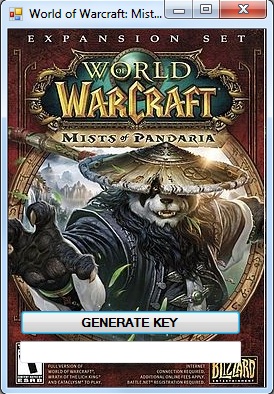 World Of Warcraft Mists Of Pandaria Key Generator